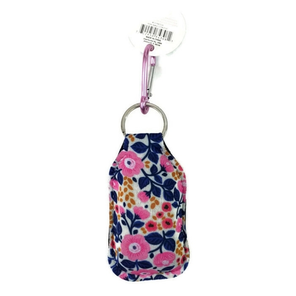 Care Cover Hand Sanitizer and Sweet Life Floral Holder Set Carabiner Clip On - Picture 6 of 6